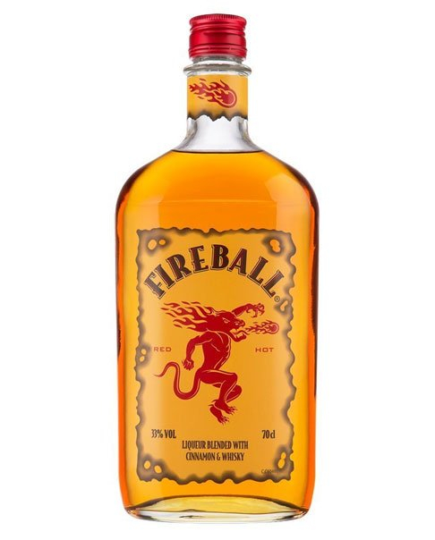 Fireball Likör Blended with Cinnamon & Whisky