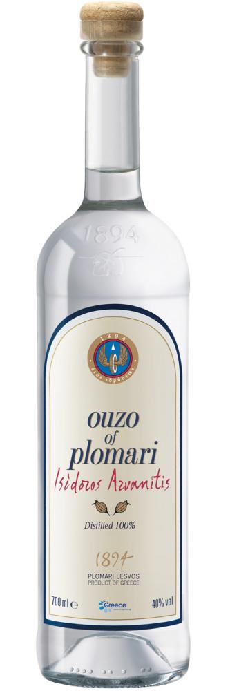 Ouzo of Plomari Isidocos Azvanitis